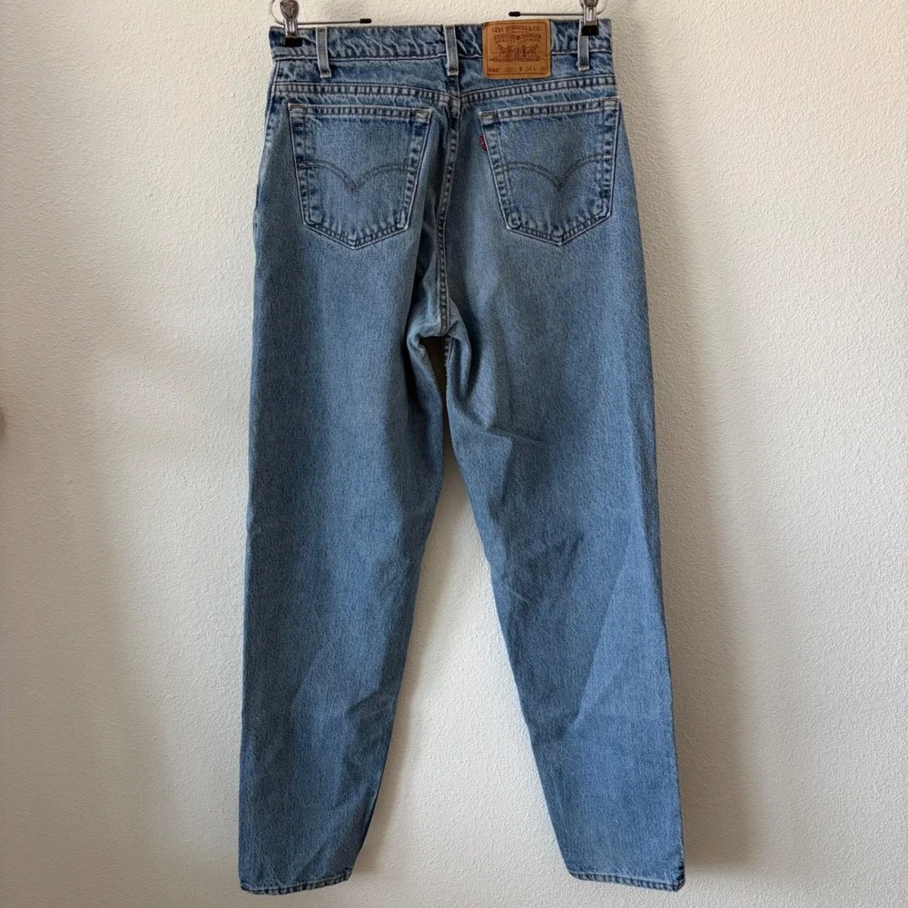 Levis 560 Loose Fit Tapered Leg Jeans Mens 34x36 Y2K Vintage 90s Made in USA